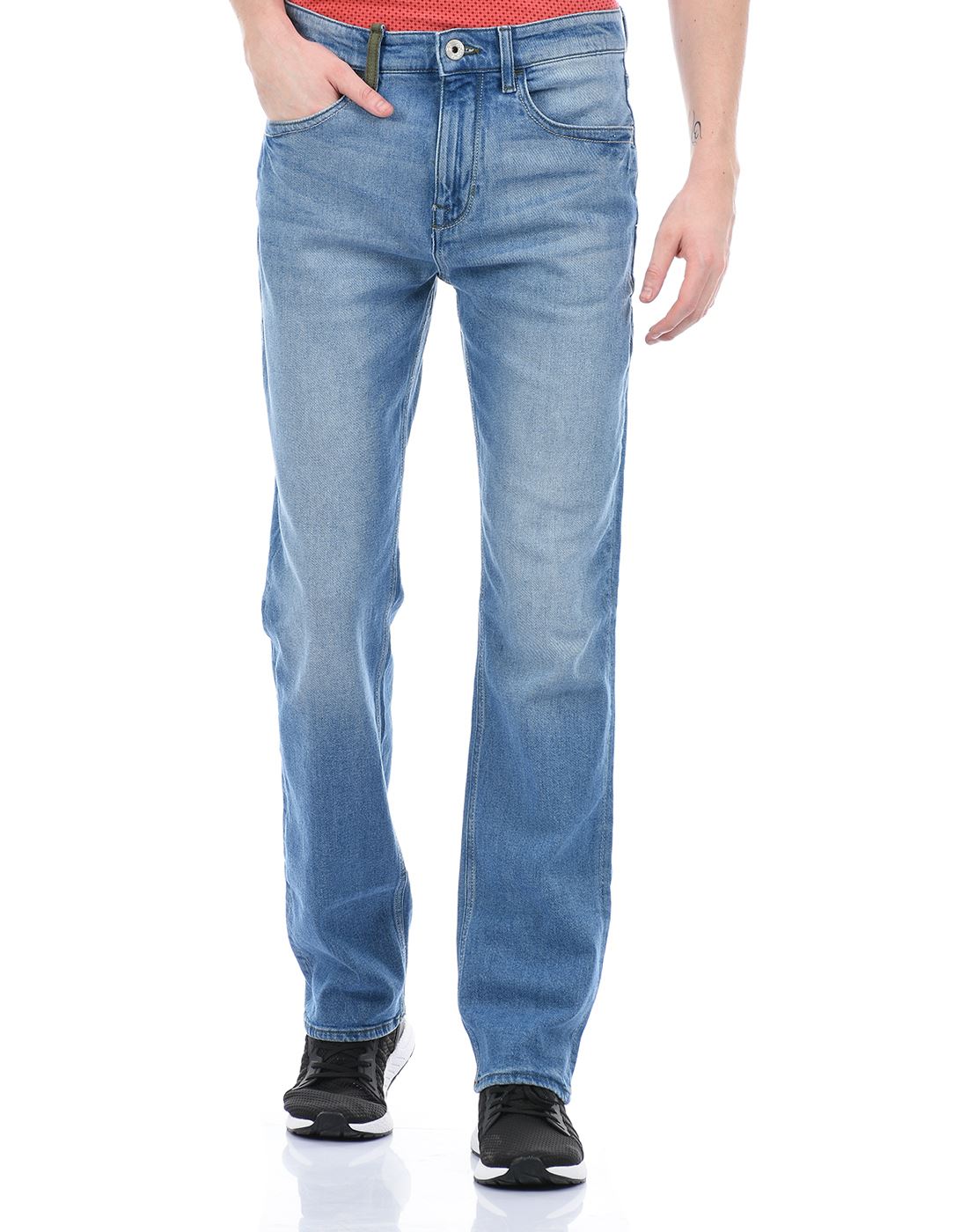 Flying Machine Men Casual Wear Blue Jeans